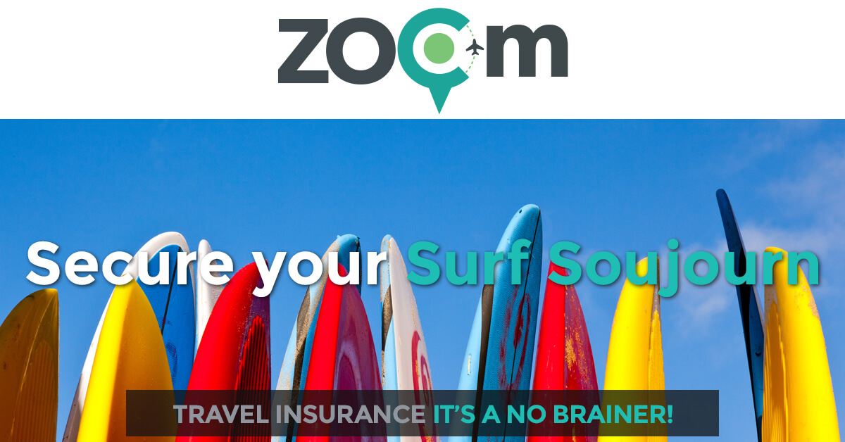 travel insurance cover surfing